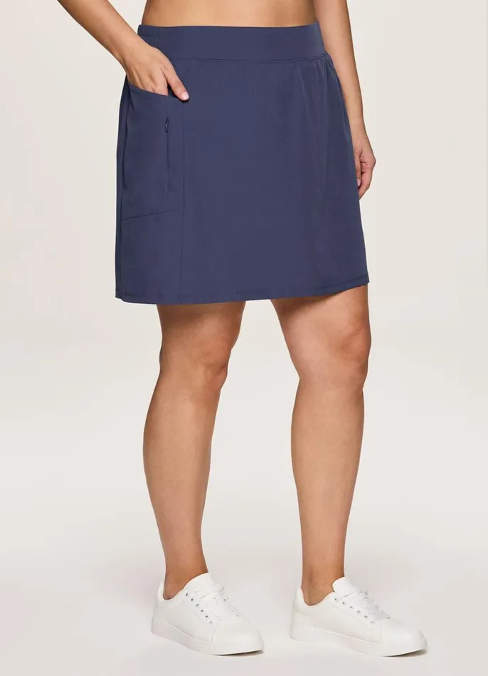 Women Plus Prime Perfect Weekend Skort Smoke Blue RBX Active Skorts