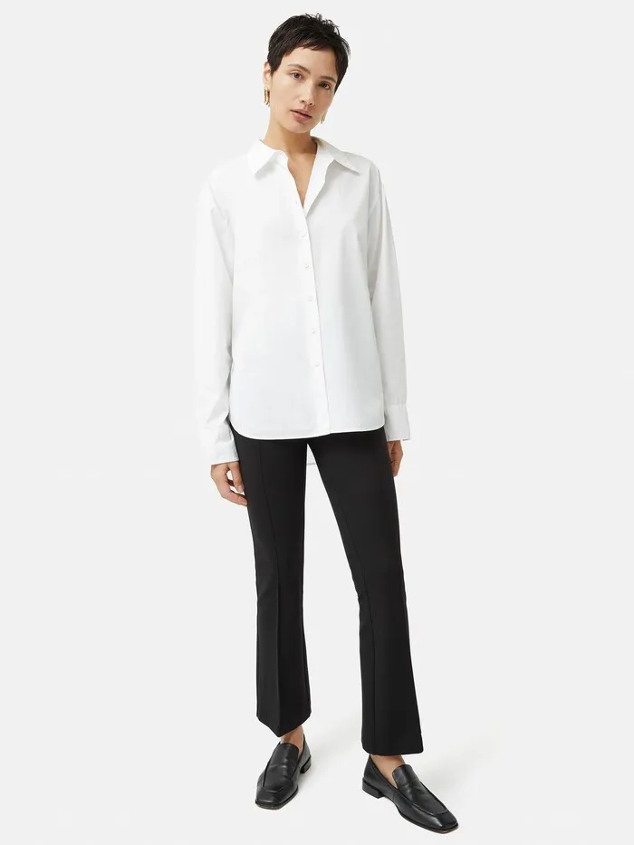 Women Ponte Kickflare Trouser Black Jigsaw Suits and Tailoring