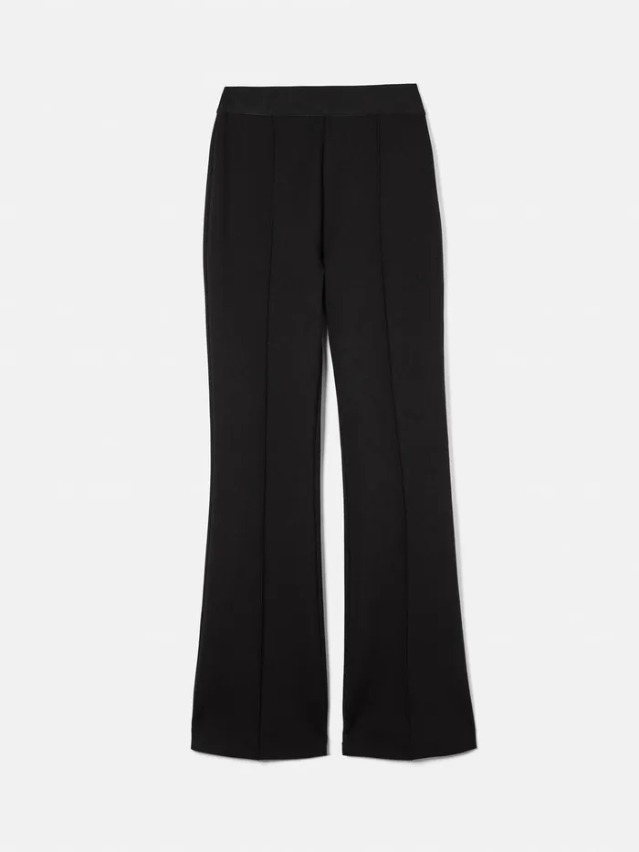 Women Ponte Kickflare Trouser Black Jigsaw Suits and Tailoring
