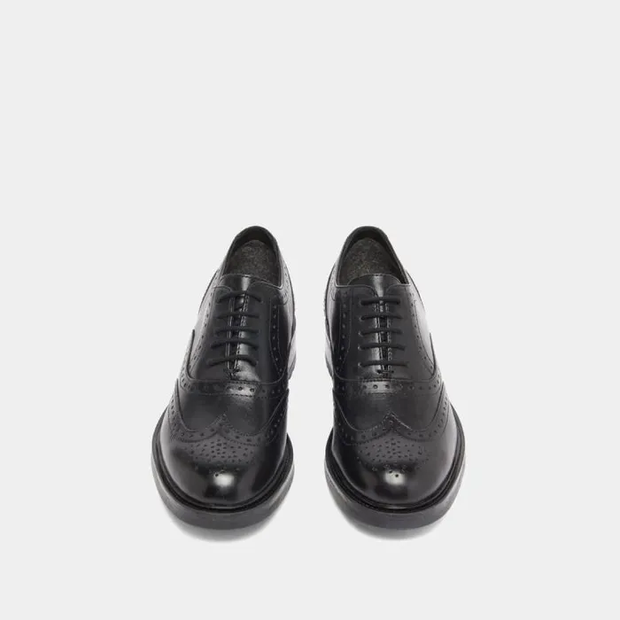 Women Richelieus With Openwork Details Black JONAK Derbies Oxfords