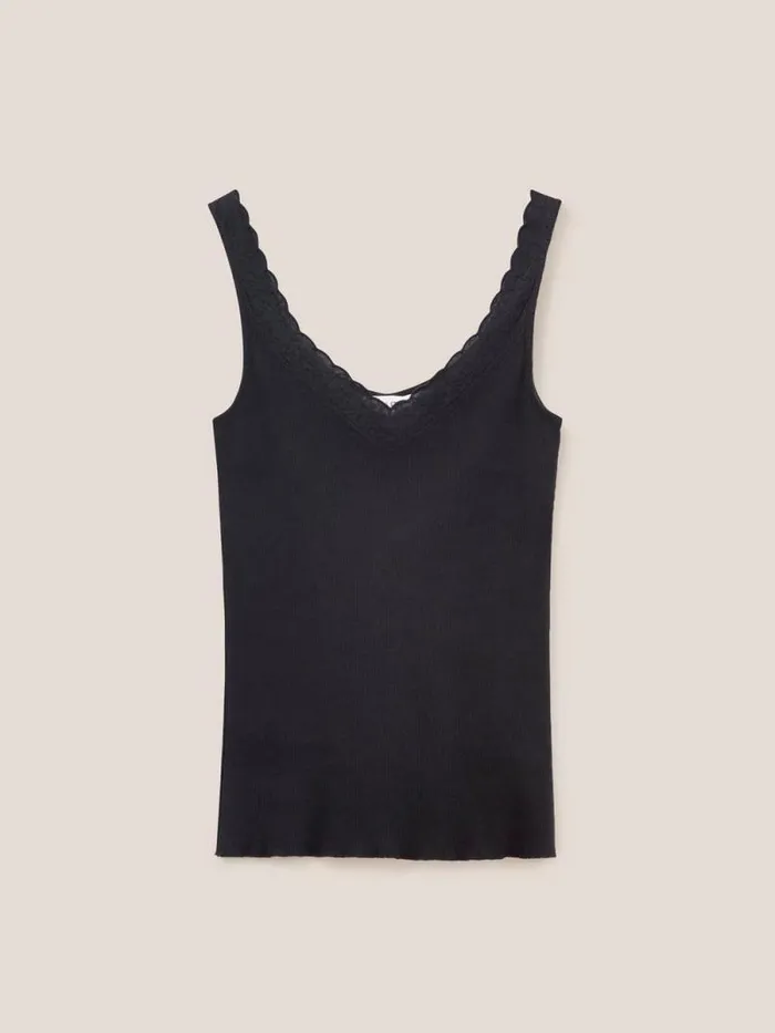 Women SEA BREEZE VEST Dk Grey White Stuff Tops and Tees Women SEA BREEZE VEST Dk Grey White Stuff Tops and Tees