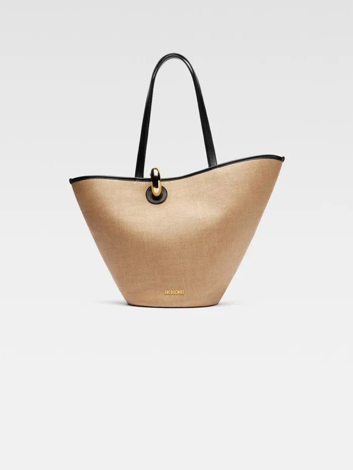 Women Shoulder Bags JACQUEMUS The Bambola Ivoryblack