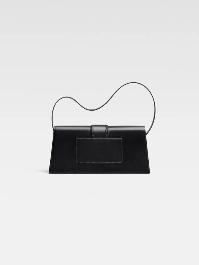 Women Shoulder Bags JACQUEMUS The Long Bambino Black Women Shoulder Bags JACQUEMUS The Long Bambino Black