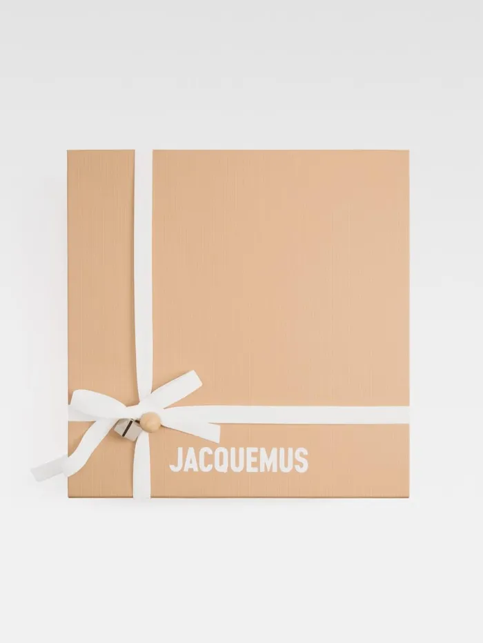 Women Shoulder Bags JACQUEMUS The Small Bisou Chaine Silver
