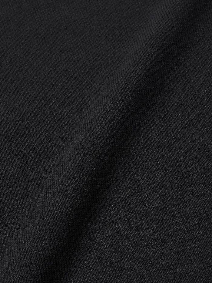 Women Silk Cotton Polo Jumper Black Jigsaw Knitwear and Cashmere