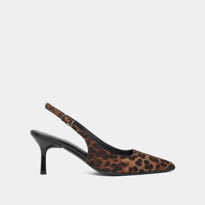 Women Slingbacks Pumps Brown JONAK Slingbacks
