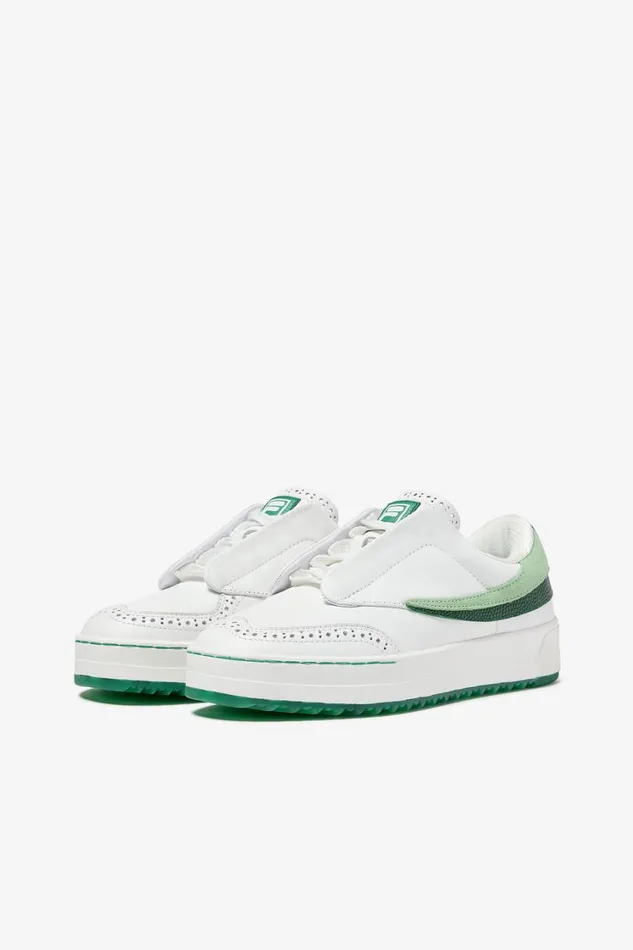 Women Sneakers Fila Sanati SL 143 Whiteamazonquiet Green