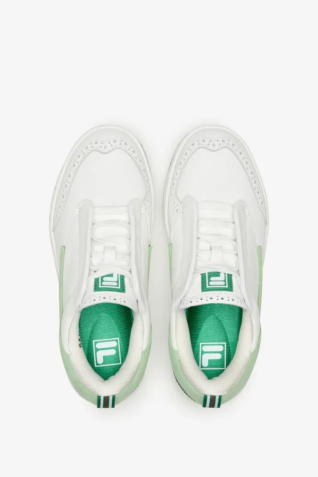 Women Sneakers Fila Sanati SL 143 Whiteamazonquiet Green