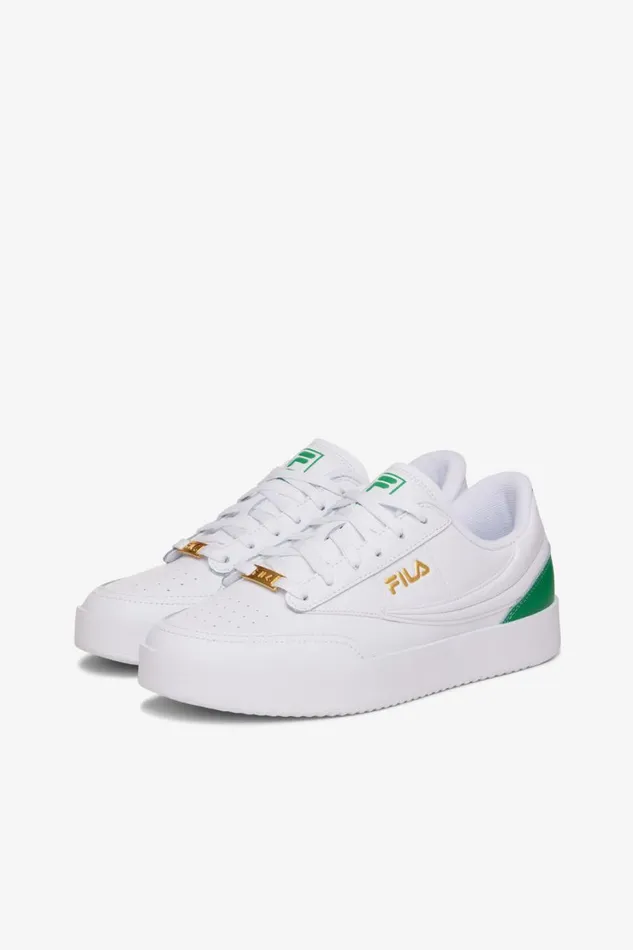 Women Sneakers Fila Tennis 88 VTG Low 146 Whitekelly Greenwhite