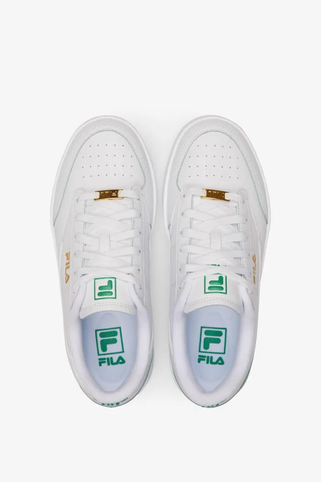 Women Sneakers Fila Tennis 88 VTG Low 146 Whitekelly Greenwhite