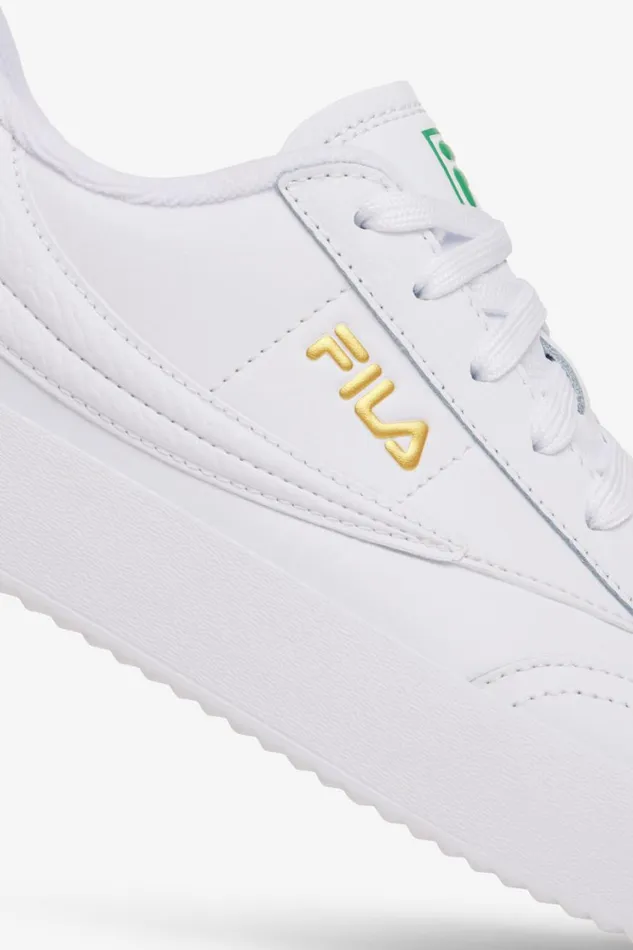 Women Sneakers Fila Tennis 88 VTG Low 146 Whitekelly Greenwhite