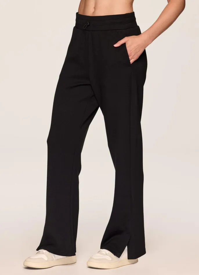 Women Solace Scuba Wide Leg Pant Black RBX Active Pants