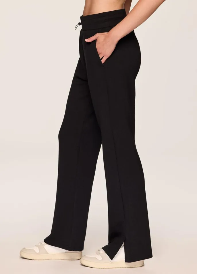 Women Solace Scuba Wide Leg Pant Black RBX Active Pants
