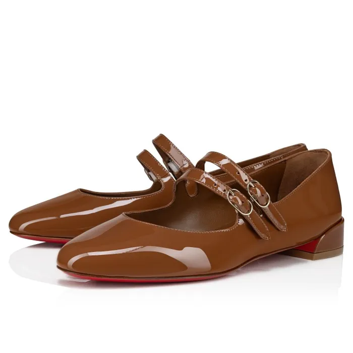 Women Sweet Jane Ballerinas 8211 Patent Leather 8211 Nude 5 Christian Louboutin Flats and Loafers Women Sweet Jane Ballerinas 8211 Patent Leather 8211 Nude 5 Christian Louboutin Flats and Loafers