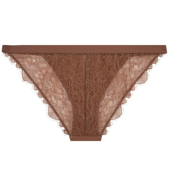 Women Tanga Briefs Love Stories Wild Rose Briefs Medium Brown