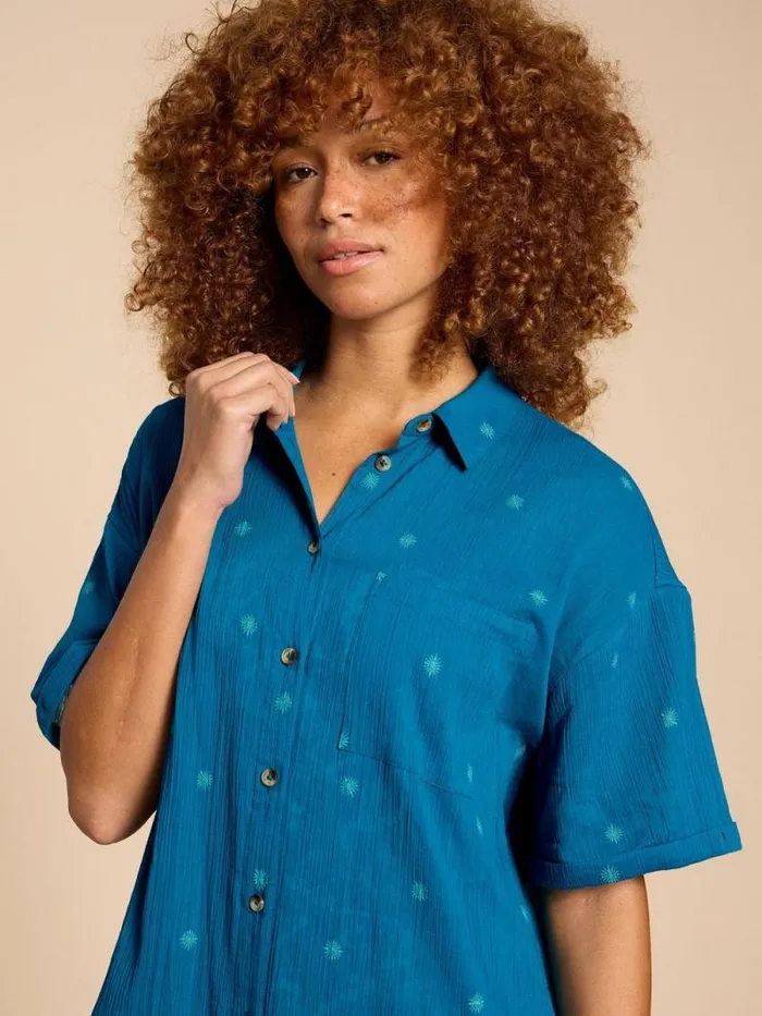 Women Tasha Beach Dress Mid Teal White Stuff Dresses Women Tasha Beach Dress Mid Teal White Stuff Dresses