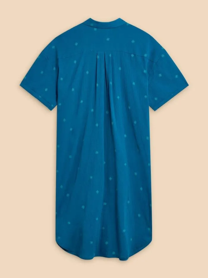 Women Tasha Beach Dress Mid Teal White Stuff Dresses Women Tasha Beach Dress Mid Teal White Stuff Dresses
