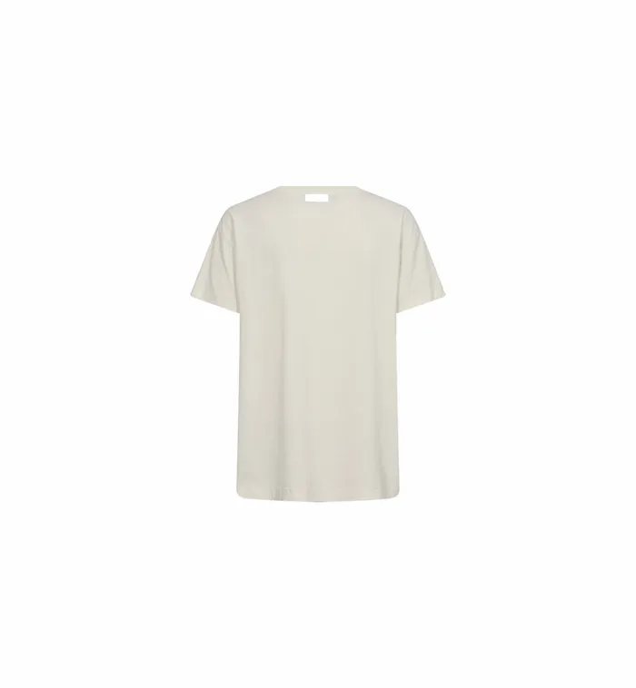 Women Tees MOS MOSH MMSolne OSS Tee Ecru Women Tees MOS MOSH MMSolne OSS Tee Ecru