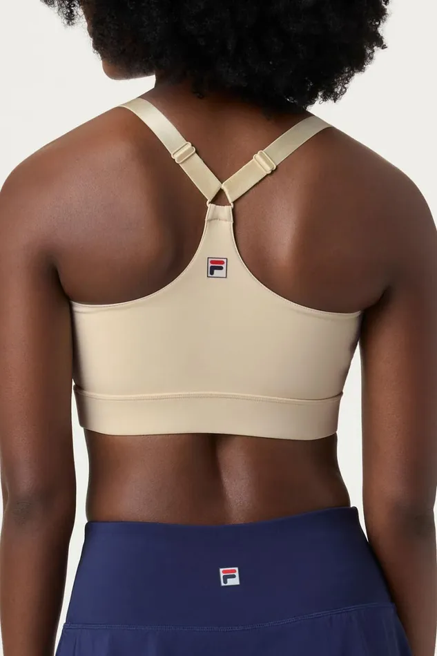 Women Tennis Fila Medium Support Bra With Adjustable Straps 926 Angora Women Tennis Fila Medium Support Bra With Adjustable Straps 926 Angora