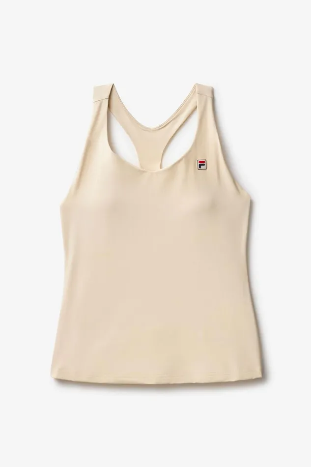 Women Tennis Fila Racerback Tank 926 Angora