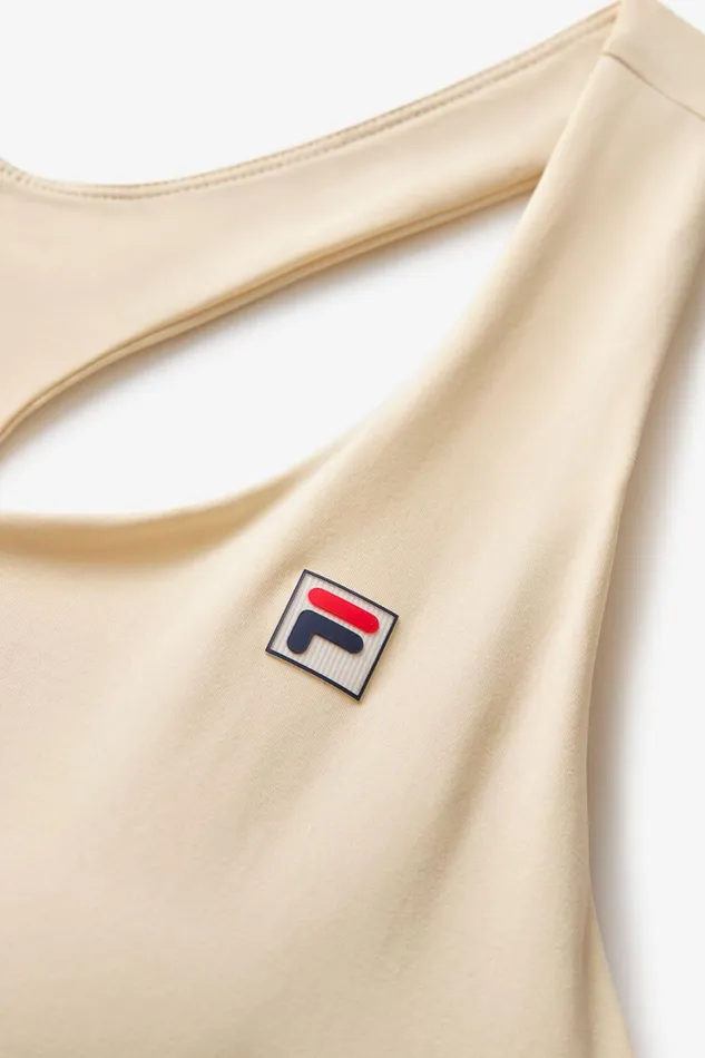 Women Tennis Fila Racerback Tank 926 Angora Women Tennis Fila Racerback Tank 926 Angora