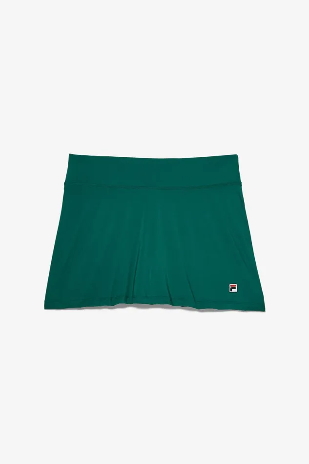 Women Tennis Fila Tennis Essential ALine Skort 375 Malachite
