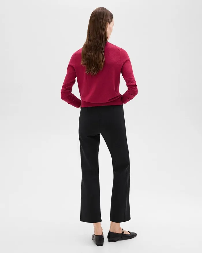 Women Theory Pants Kick Pant In Scuba Black
