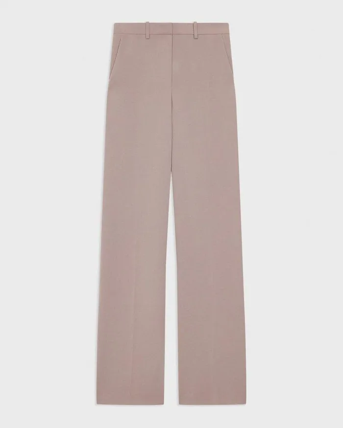 Women Theory Pants Relaxed Straight Pant In Admiral Crepe Cinder
