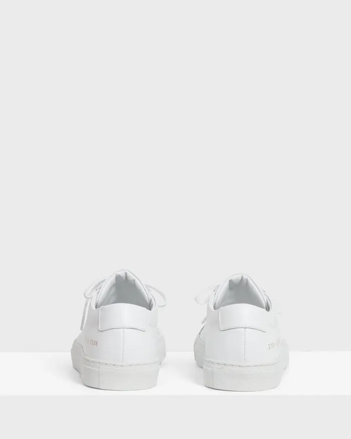 Women Theory Shoes Common Projects Original Achilles Sneakers White