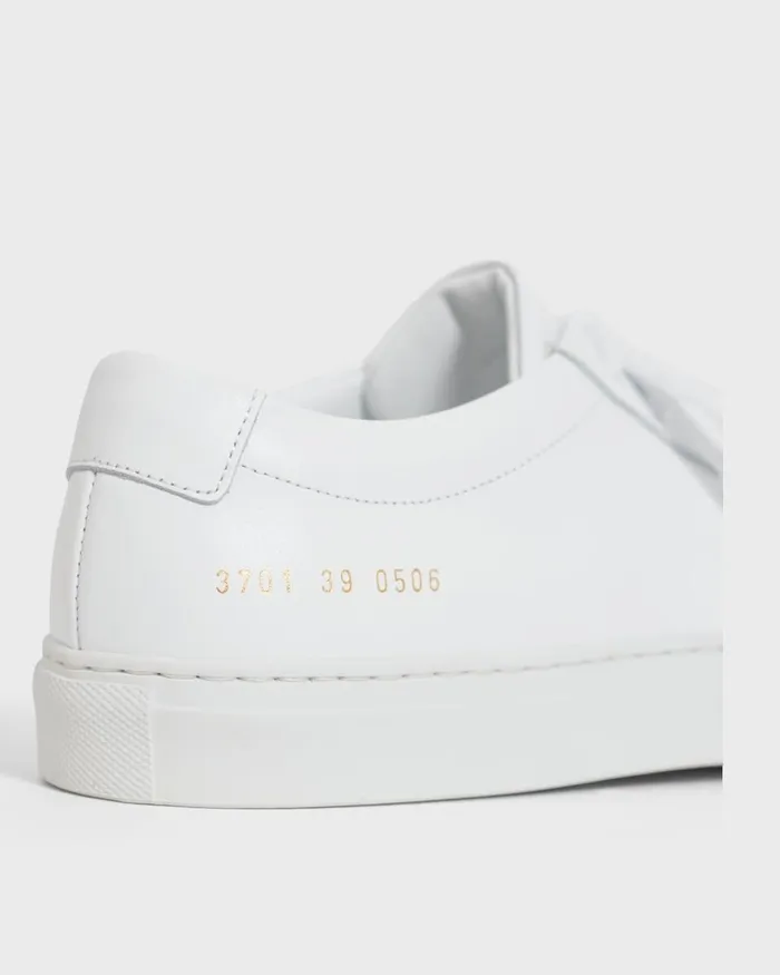 Women Theory Shoes Common Projects Original Achilles Sneakers White