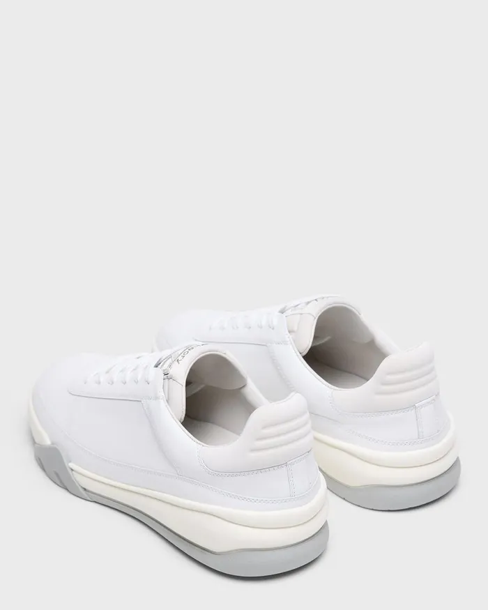 Women Theory Shoes Leather Sneaker White