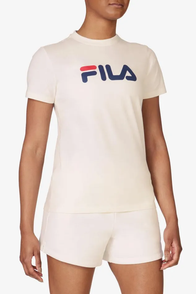 Women Tops and TShirts Fila Classic Fila Logo Tee