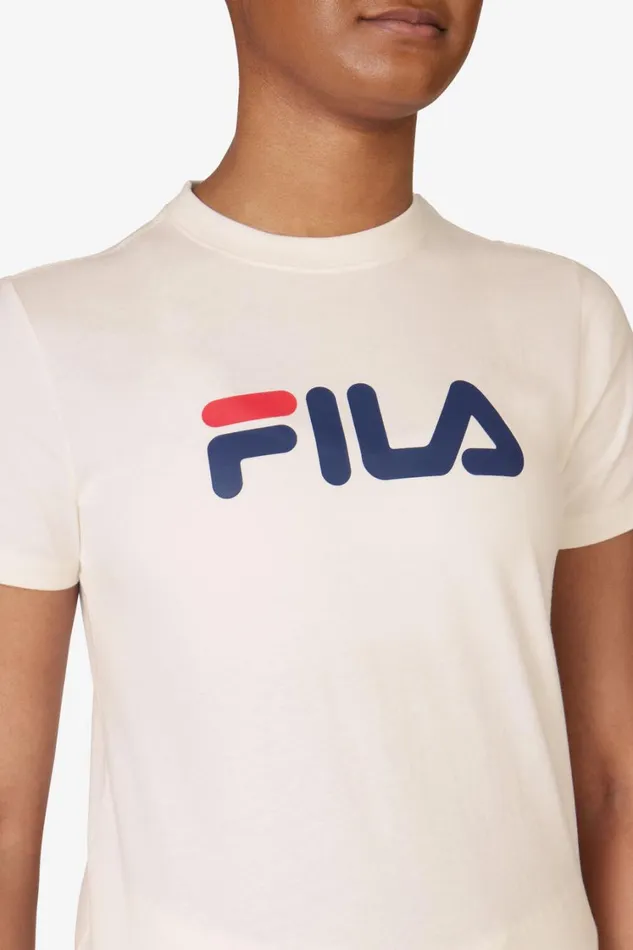 Women Tops and TShirts Fila Classic Fila Logo Tee