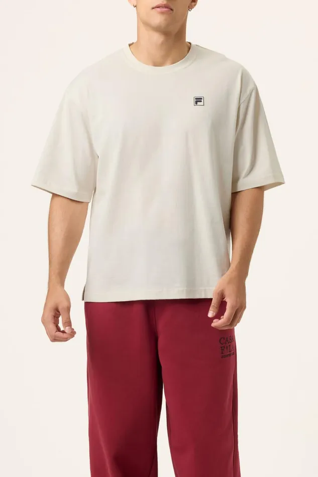 Women Tops and TShirts Fila Country Club Raquet Box Tee 920 Gardenia