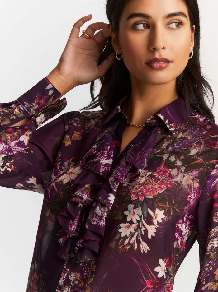 Women Tops Robert Graham CHRISSY SHIRT Multi