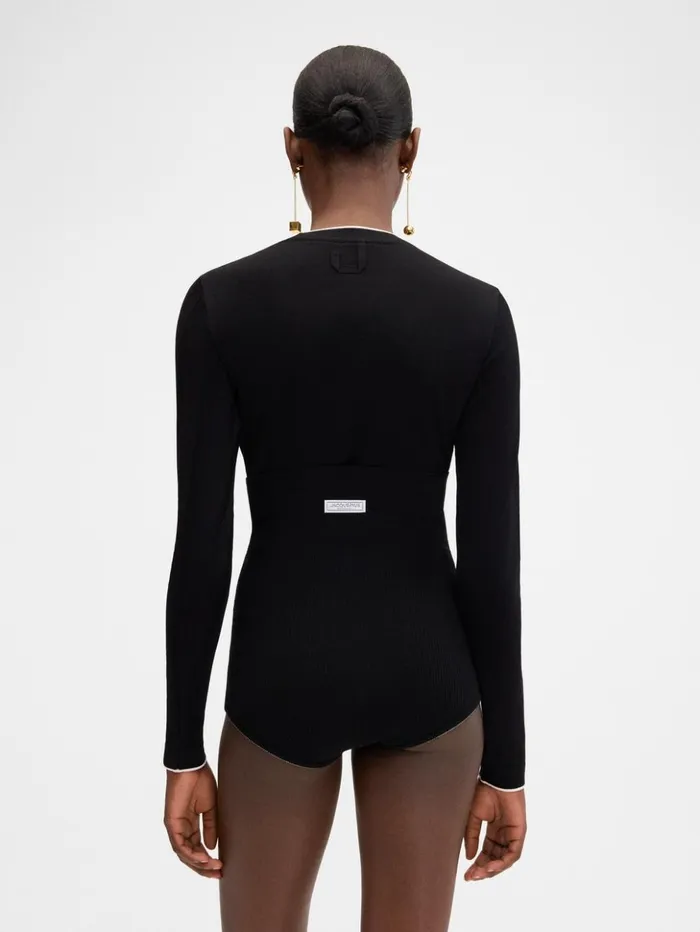 Women Trousers and Shorts JACQUEMUS The Spiaggia Knit Shorts Black Women Trousers and Shorts JACQUEMUS The Spiaggia Knit Shorts Black