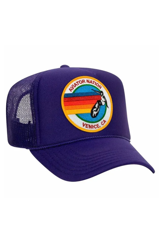 Women Trucker Hats Aviator Nation AVIATOR NATION TRUCKER HAT Women Trucker Hats Aviator Nation AVIATOR NATION TRUCKER HAT
