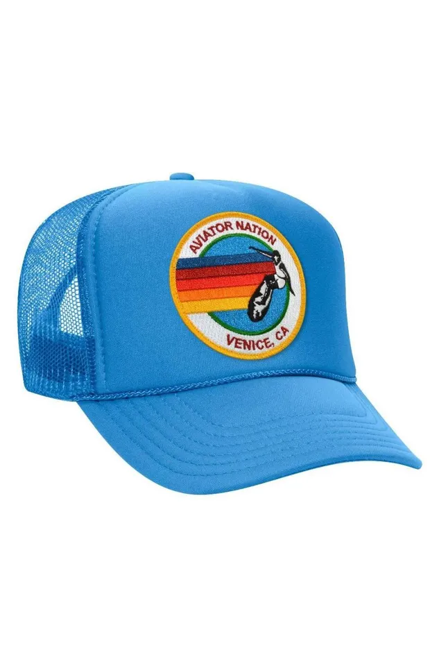 Women Trucker Hats Aviator Nation AVIATOR NATION TRUCKER HAT Women Trucker Hats Aviator Nation AVIATOR NATION TRUCKER HAT