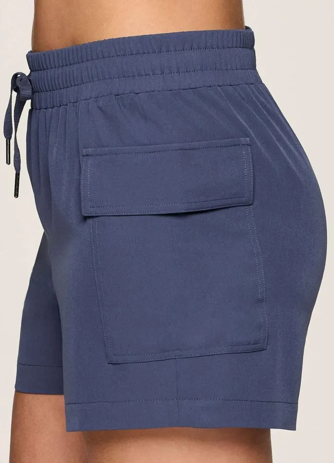 Women Venture Cargo Walking Short Smoke Blue RBX Active Shorts