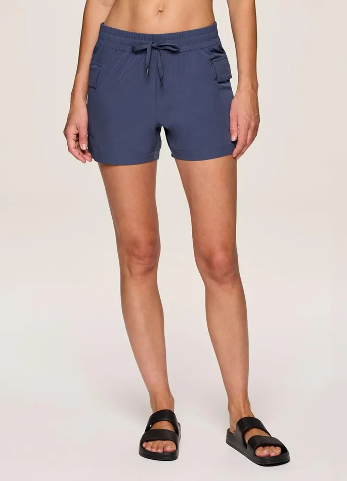 Women Venture Cargo Walking Short Smoke Blue RBX Active Shorts
