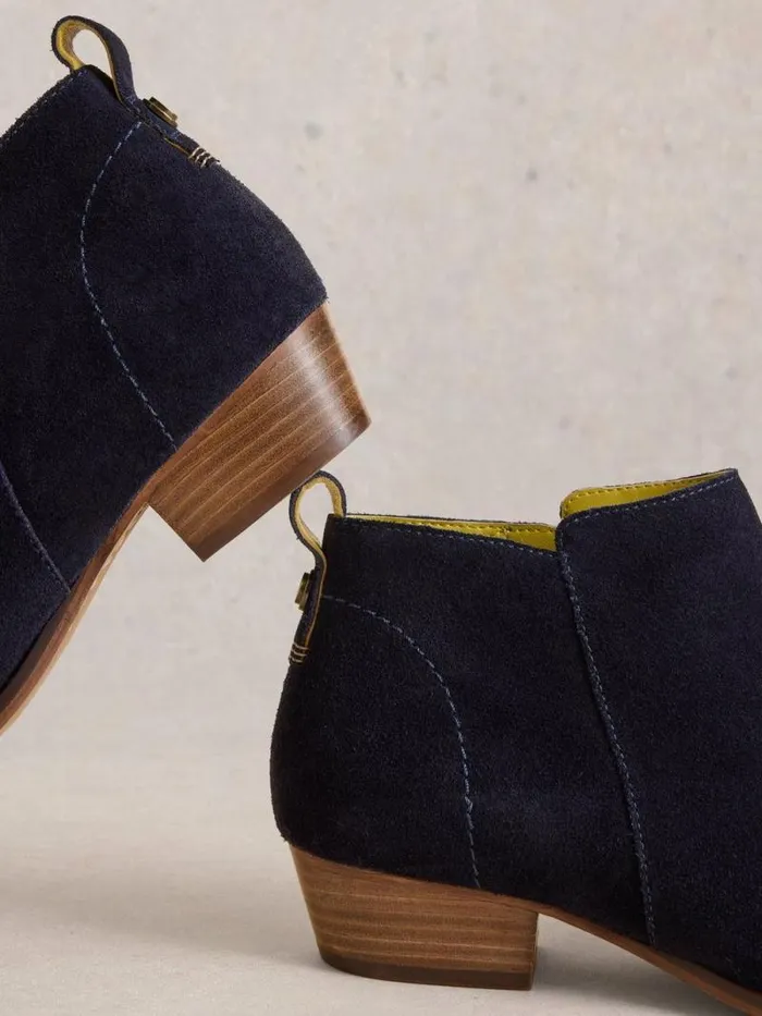 Women Wide Fit Suede Ankle Boot Dark Navy White Stuff Boots Women Wide Fit Suede Ankle Boot Dark Navy White Stuff Boots