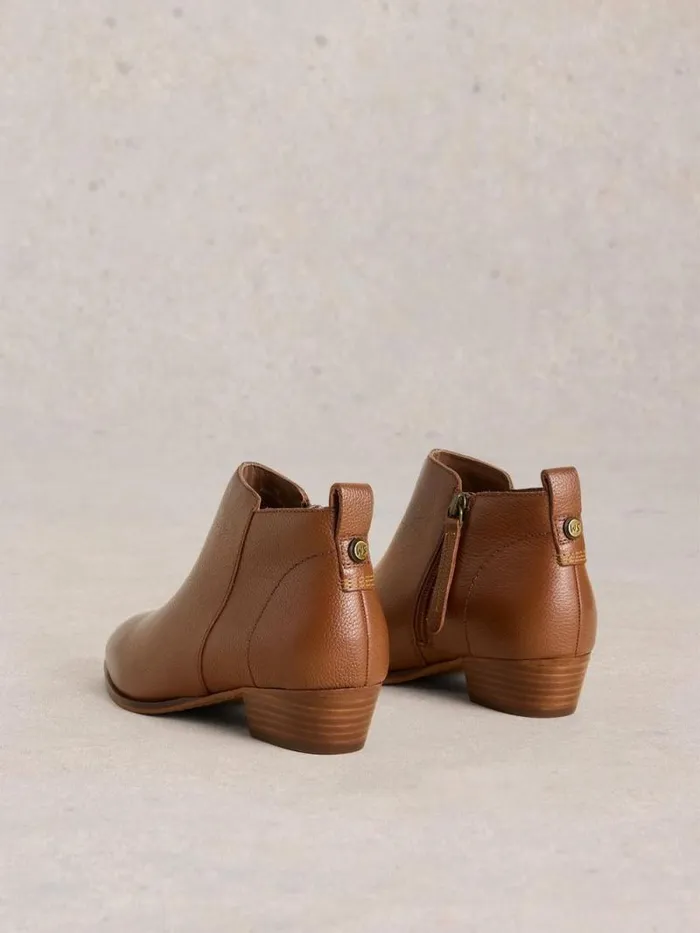 Women Willow Leather Ankle Boot Mid Tan White Stuff Boots Women Willow Leather Ankle Boot Mid Tan White Stuff Boots