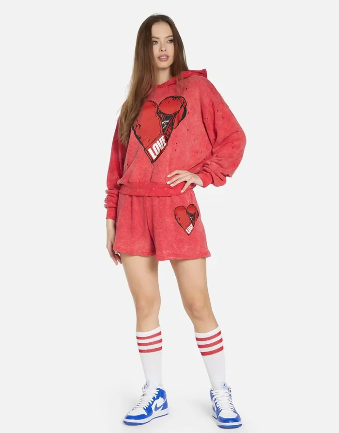 Yvette X Love Boxing Brick Women039s Lauren Moshi Hoodies