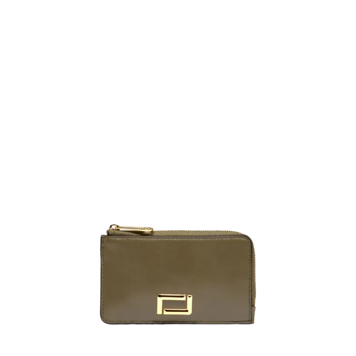 Zip Card Holder Dark Khahi Women Lancel Purse